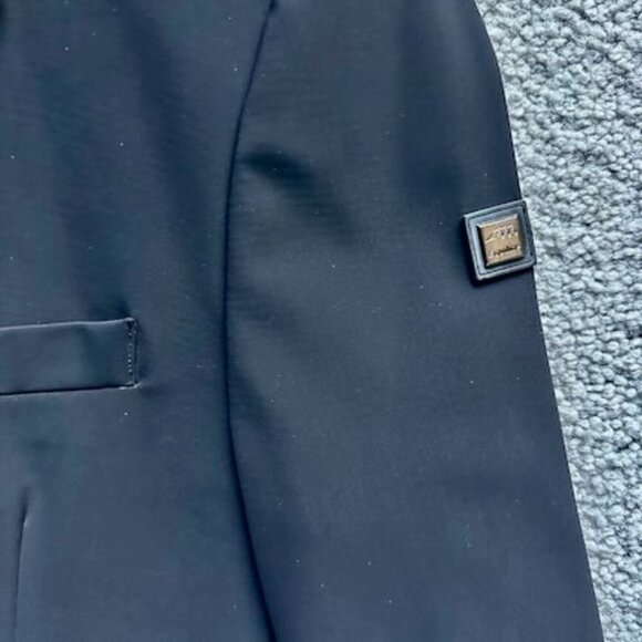 EQUILINE.it RACK – Black men's tailored competition jacket - Italian Sz. 54 -NWT - Picture 11 of 15
